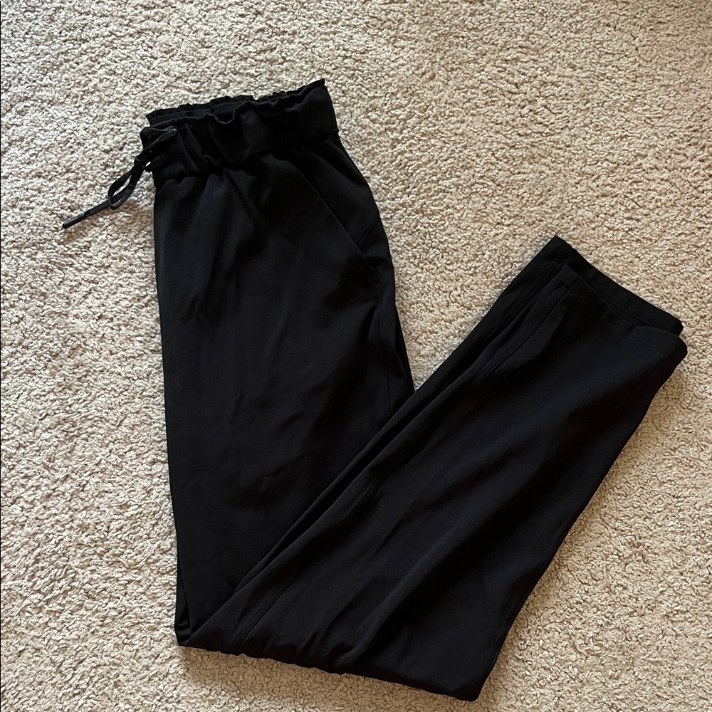 Black Drawstring Lululemon Pants